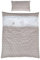 roba Kinderbettwäsche 100 x 135 cm Indibär - Bettwäsche Set für Babys & Kinder aus Baumwolle - Decken & Kissenbezug mit Bären Motiv - Grau / Braun