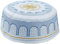 KRUIHAN Muslimischer Hut Islam Gebet Kopfbedeckung - Männlich Türkisch Arabien HUI Ramadan Stickerei Cap (Blau/58cm)