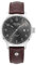 Bruno Söhnle 17-12203-821 Hamburg Automatik Big Herren-Armbanduhr, Atelierkaliber BS175, Edelstahlgehäuse, Saphirglas, Lederarmband, mit Faltschließe, 10 bar