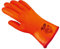 (6 Paar) teXXor Handschuhe Winterhandschuhe PVC 6 x Leuchtorange 10