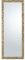 MO.WA Spiegel Wandspiegel Ganzkörperspiegel Lehnspiegel Modern Holzrahmen cm. 55x145 Vertikal und Quer, Finitur Silber Champagne. Flurspiegel Garderobespiegel