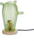 Balvi Lampe à Poser Cactus Mexico Couleur Vert en Forme de Cactus Cable torsadé recouvert de Nylon Am