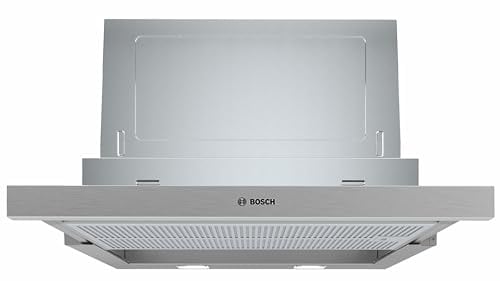 Bosch DFS067A51B Series 4, Built-in Telescopic cooker hood 60 cm Silver metallic