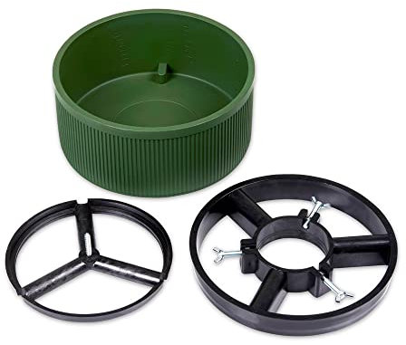 Base piedistallo Supporto Stand sotto Albero di Natale Vaso Piccolo Verde per Interni ed Esterni