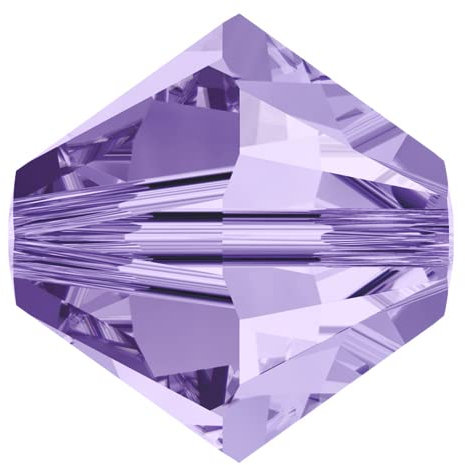15 CRISTALLI ORIGINALI SWAROVSKI BICONO 3 MM 5301-5328 539 TANZANITE