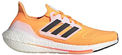 adidas Ultraboost 22 Running Shoes Men's, Orange, Size 9