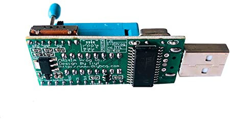 Josenidny 1 Metall Ch341A Programmierer V1.7 1.8V Level Shift W25Q64Fw W25Q128Fw Gd25Lq64 Teile