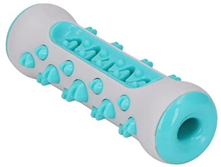 Giocattolo da Masticare per Cani, Giocattolo per Bastoncini Dentali per Cani in Plastica per la Pulizia dei Denti per Cani per la Casa (Blu grigio)