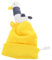 SkihelmüBerzug Gelb Cartoon Enten Design, Waschbar, Elastisch, Passend FüR 55-62 Cm Helme, Ideal FüR Skisport Und Outdoor AktivitäTen