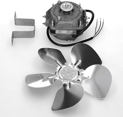LUTH Premium Profi Parts Ventilateur universel 5 W 230 V avec étrier de maintien et pales pour réfrigérateur