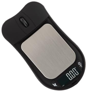 PRETYZOOM Digitale Taschenwaage Gramm Miniwaage Mausform Hochpräzise Schmuckwaage Ohne Batterie Grammwaage Kompakt Für Schmuck Kaffee Medikamente