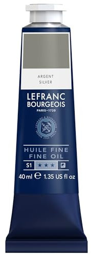 Lefranc Bourgeois Huile Fine Tube 40ml Argent