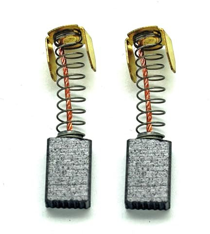 PRC-117 Kohlebürsten Paar, Kohlen 5x8x12mm für z.B. Makita Kettensäge od. Hobel, CB-51,CB-60, 4300BA, 4300BV, 4300V, 4401, 6013, 6016, 6020, 6400NB