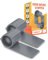 Ducki 2 Pack Door Wedge Stopper - 3 in 1 Thermoplastic Rubber Door Stop Wedge for The Top, Bottom, or Hinge of Doors - Reliable and Long-Lasting Door Stopper Wedge - 4 x 2 x 1.5 - Grey