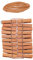 MHADBKH Lot de 20 petites pinces à linge créatives en bois pour fond de scène, accessoires de maison, photo, artisanat, décoration murale