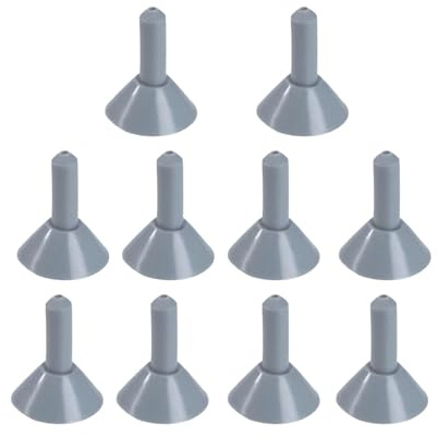 Amagogo 10x Tent Poles Tips Protector Protection Multifunctional Lightning Cap Tarp Poles Tip Covers for Awning Outdoor Fishing