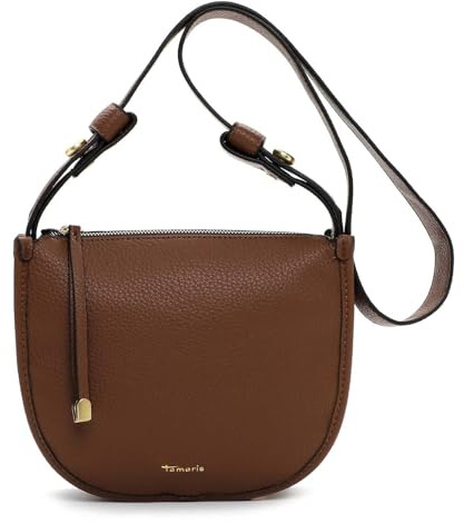 Tamaris Schultertasche Umhängetasche Galina SC Crossbody Bag Cognac braun