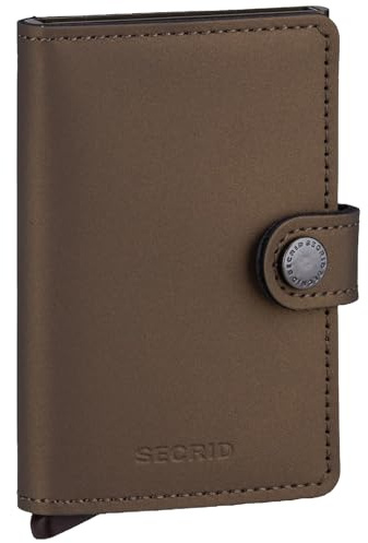 Secrid Damen Herren Geldbörse Miniwallet Matte Satin One Size