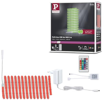 Paulmann SimpLED LED Strip Full-Line COB Komplettset 5m 14,5W 140lm/m 840 LEDs/m RGB 24VA 79569