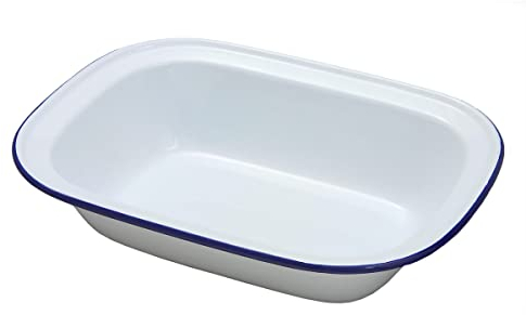 Falcon 18cm Oblong Pie Dish White - 44018