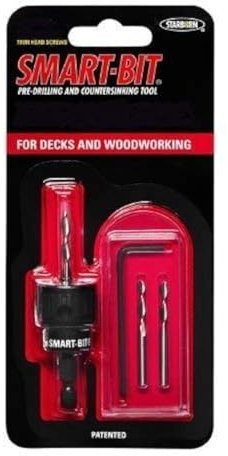 #7 Trim Smart-Bit Pre-Drilling and Countersinking Tool for Decks and Woodworking (item # BDA140) by Starborn