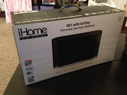 Ihome Iw1 - Altavoces portátiles, color negro