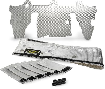DESIGN ENGINEERING Fuel Rail & Injector Cover Kit for Jeep (1997-2004, 4.0L Engine) - Our Accessories Reduce Vapor Lock & Keep Fuel Injectors & Rails Cooler