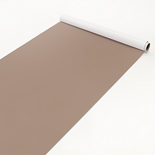 Apalis Möbelfolie Cappucino einfarbig Mokka Möbel braun Pastell selbstklebend 50x100cm