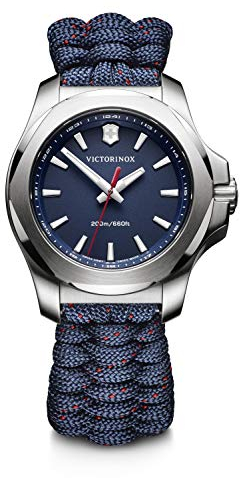 Victorinox Damen Digital Quarz Uhr mit Stoff Armband 241770