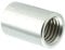 Eisenwaren2000 | M6 x 20 mm Rundmuffe (50 Stück) - Gewindemuffen rund - Edelstahl A2 V2A - rostfrei