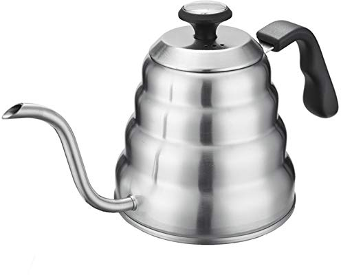 Tea Kettle with - Handle, Surgical Stainless Steel Teapot for All Stovetops-Tea Pot for Stove Top,Suitable for All Hob/Stove Types,3 Liter (1.2L)