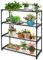 Taylor & Brown 4 Tier Greenhouse Staging and Shelving Racks | Free Standing Outdoor Plant Stand | Tiered Garden Plants Rack for Potting, Pots or Trays