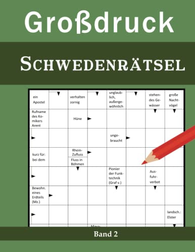 Großdruck Schwedenrätsel: Band 2