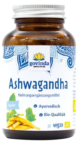 Govinda Bio Ashwagandha Kapseln, 45 g