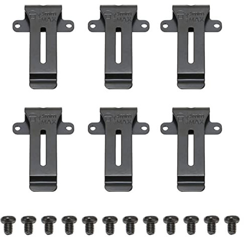 Diyeeni Walkie Talkie Gürtelclip, Zweiwege Radio Gürtelclip Kompatibel mit Kenwood TK 208 TK 308 TH 22AT TH 42AT TK2118 TK3118, für Baofeng BF 888S BF 666s BF 777S BF 5118