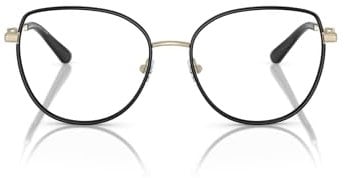 Michael Kors Rahmen für Damen EMPIRE ROUND MK3066J Col. 1014 Cal. 53/17, Helles Gold und Schwarz, 53 Donna