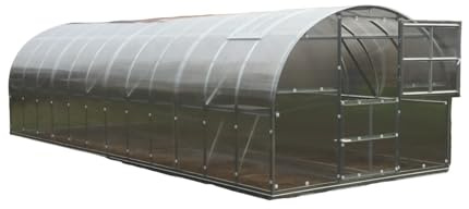 Gewächshaus KLASIKA 30 (3x10m) mit fundamenten und 6mm Polycarbonat
