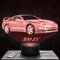 Nachttischlampe Auto N 300ZX deko Supercar Sport Fahrzeug Luxus Tuning. Geschenkidee Mann objekt Auto N 300ZX Nachtlicht Erwachsene deko Zimmer. Weihnachten