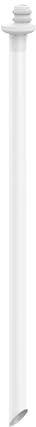 ION8 Paille Amovible pour Gourdes ION8 1 litre, Paille Large et Facile à Nettoyer, Adaptée au Lave-Vaisselle, Transparente, Taille Grande
