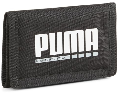 PUMA PUMA Unisex-Erwachsene Plus Wallet Brieftasche, PUMA Black, Einheitsgröße, Puma Black, Tek Beden, Casual