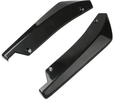 EUQIXMR Heckspoilerlippe Diffusor Splitter Spoiler Für Mercedes Für Benz Cla Gla C E Glc Gle Glk Klasse W176 W205 W213 X253 W166 W212(Schwarz)