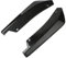 EUQIXMR Heckspoilerlippe Diffusor Splitter Spoiler Für Mercedes Für Benz Cla Gla C E Glc Gle Glk Klasse W176 W205 W213 X253 W166 W212(Schwarz)