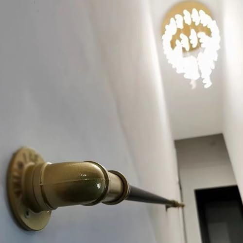 Handlauf Treppe Geländer Treppengeländer Innen Home Loft Korridor Treppengeländer Innen 0,6 0,8 M 1 2,2 2,8 3 3,5 4 5 6 M Lang Kurz, Wandmontage-Kellertreppenhandläufe Für Schwangere Frauen/Behinderte