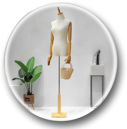 schneiderpuppe Schneiderpuppe Schaufensterpuppe Damenbüste Weiblich, Höhe Verstellbar 120cm-182cm Männchenkörper Schneiderbüste Mit Holz Arme Für Kleid Schmuck Display for Clothing Shop Dresses(Natura