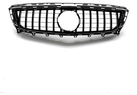 Griglia Paraurti Anteriore Per Mercedes Per B&enz Classe CLS W218 CLS350 CLS500 2011-2014 Auto Anteriore Griglie Radiatori Sportive Cappuccio Maglia Anteriore Rene Griglia(Nero)