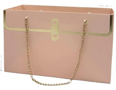 4 Stück Blumen kasten Rose Verpackung Box Tragbare Valentinstag Geburtstags feier Geschenke Geschenk boxen Papiertüte Geschenk boxen