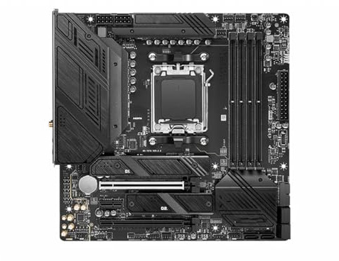 Carte mère Carte Mère Fit for MSI MAG B650M Mortar WiFi Micro-ATX B650 DDR5 6400+(OC) MHz M.2 USB3. 192G Double Canal Socket AM5