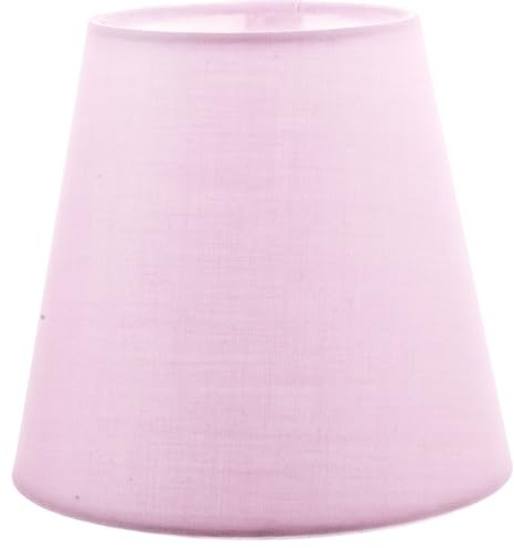 Kleiner Lampenschirm Rosa zum Aufklemmen E14, Weihnachten Mottoparty