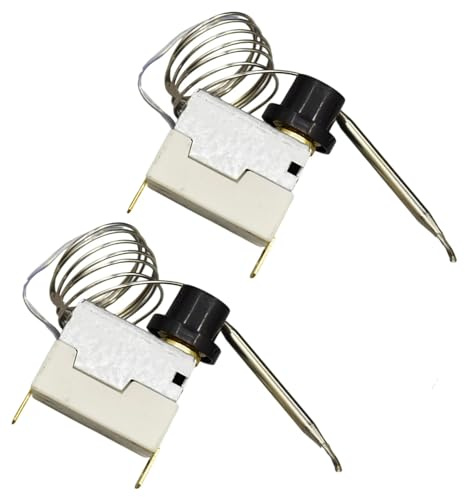 Laikoutd Termostato de Control de Temperatura con mecanismos de Seguridad Protector de límite para freidoras eléctricas Control de Piezas