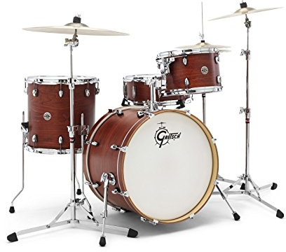 Gretsch CT1J404SWG Catalina Club 4-teiliges Muschel-Set mit 50,8 cm Bassdrum, satinierte Walnuss-Glasur